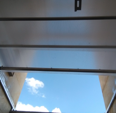 اجرای سقف حیاط خلوت