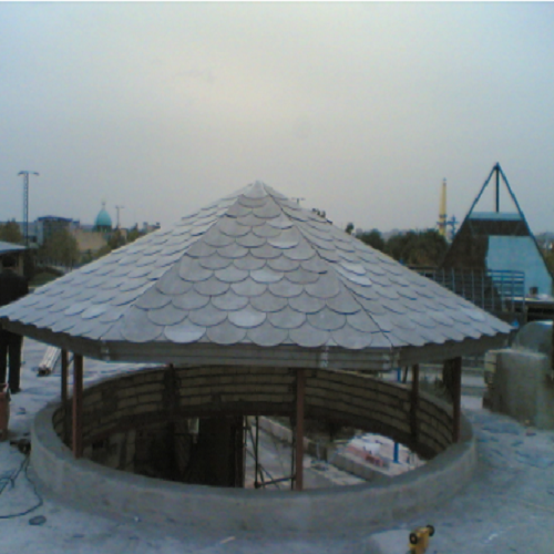 تعمیر سقف شیبدار آردواز