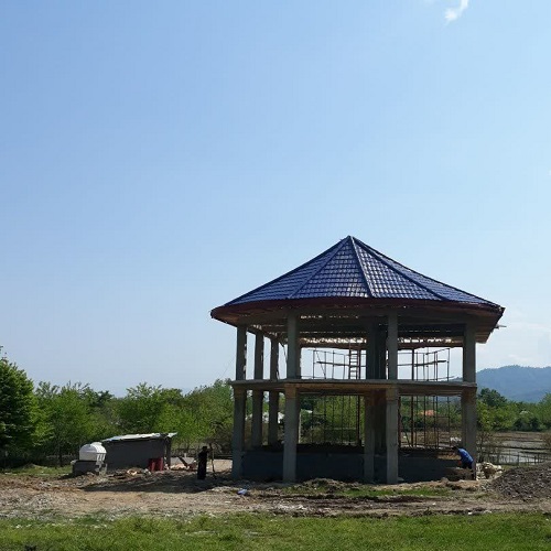 ساخت آلاچیق پرچین