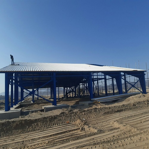 پوشش ساندویچ پانل سوله