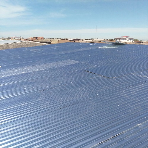 پوشش ورق رنگی سوله