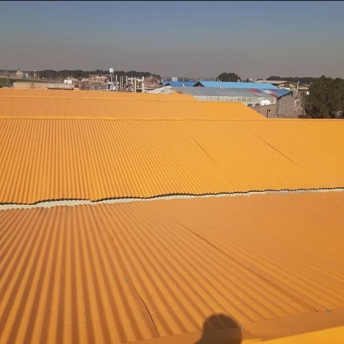 پوشش ورق سقف سوله